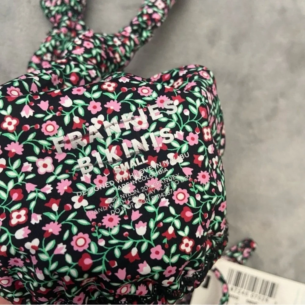 New! SET Frankie's Bikinis Kealy Summer Nights Floral Bikini 3762 4995